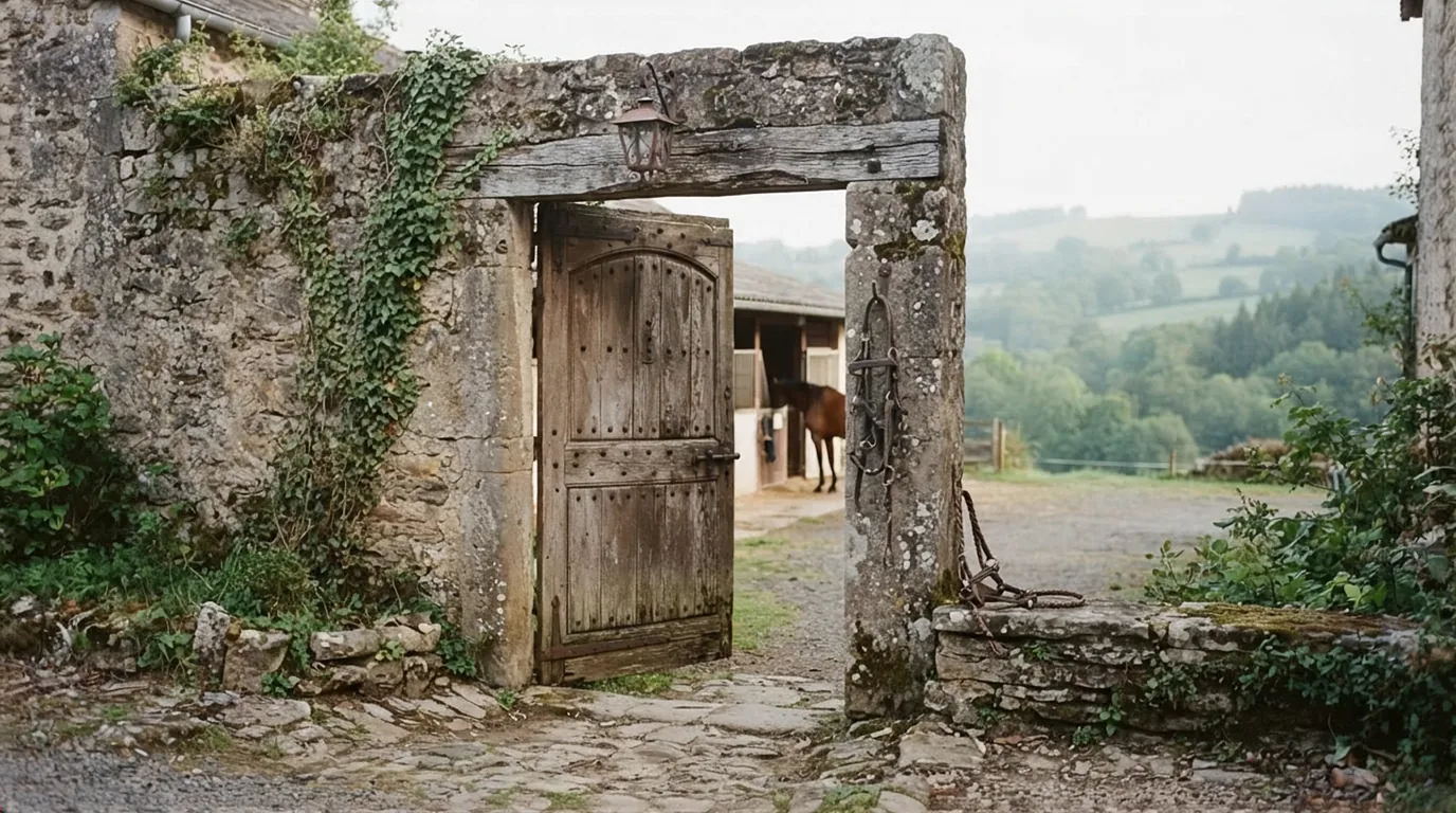 Entrée du Écurie Equiperf, centre équestre à Cénac-et-Saint-Julien